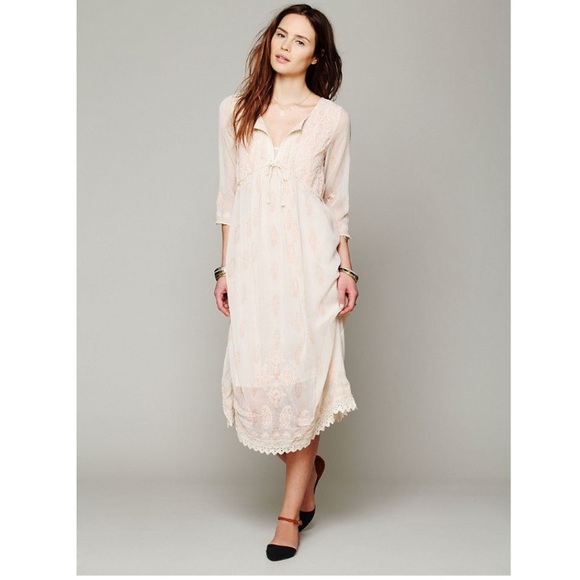 Free People Dresses & Skirts - free people gauzy georgette maxi